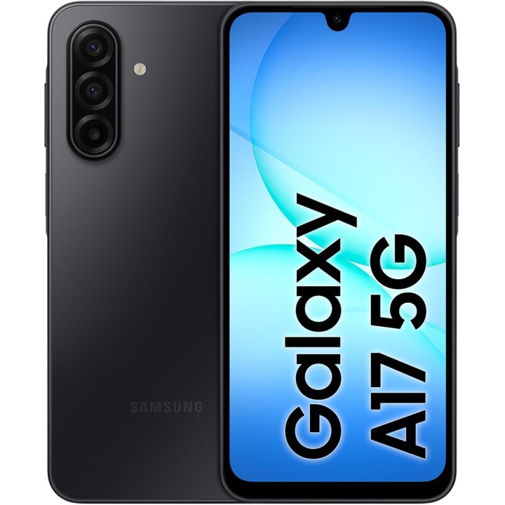 Smartphone Samsung Galaxy A17 5G - 128 Go - Écran 6,7'' Super AMOLED - Noir