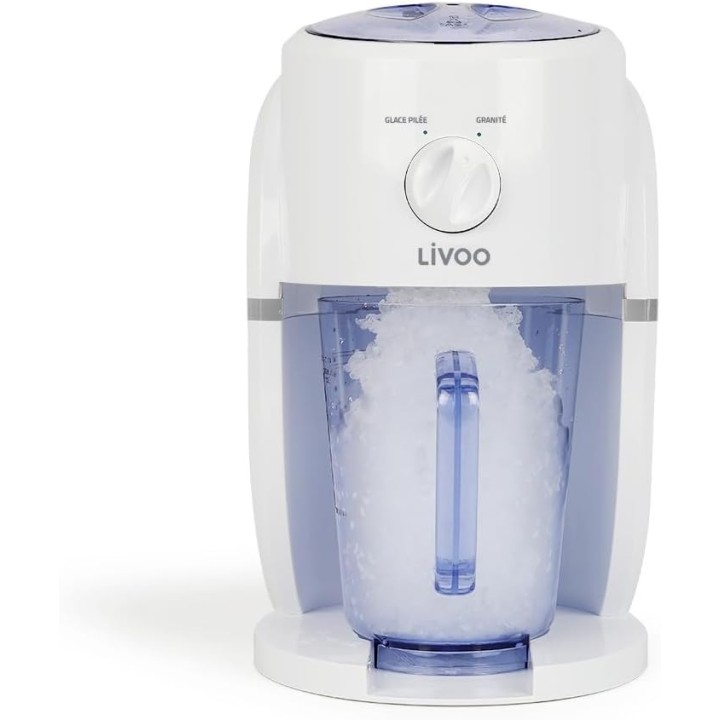Appareil 2 en 1 granités et glace pilée - 1,1L, 250g/min, Livoo DOM430
