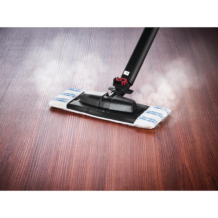 Kit de 2 serpillières microfibre lavables - Compatible brosse Vaporflexi Polti