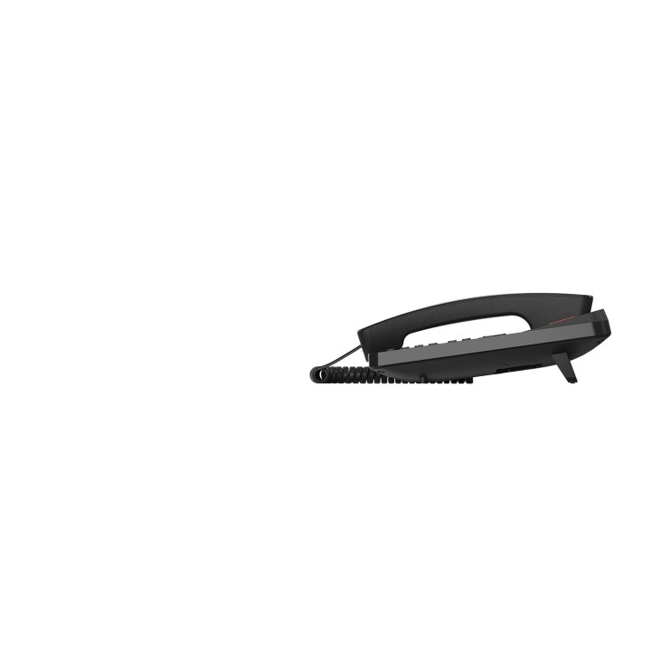 Téléphone filaire Gigaset Desk 600 noir – Grand écran LCD, mains libres, 7 touches directes