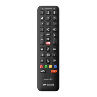 Télécommande universelle 2-en-1 Meliconi – Contrôle TV et décodeur, compatibilité étendue
