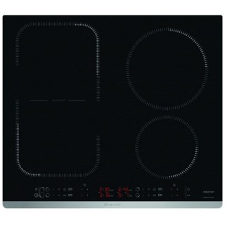 Table induction 4 zones DuoZone UltraBoost blanc - Brandt BPI164DUB