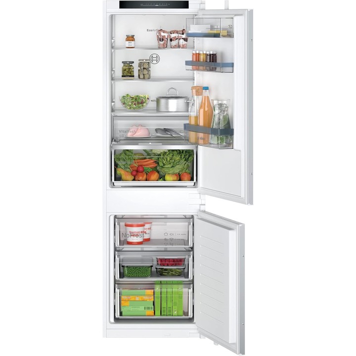 Combiné réfrigérateur-congélateur encastrable Bosch Serie 4 NoFrost VitaFresh XXL 260L