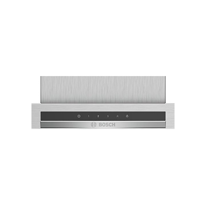 Hotte décorative murale 60 cm inox Bosch – Débit 720 m3/h – Éclairage LED