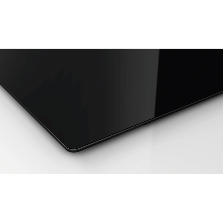 Plaque de cuisson vitrocéramique 3 foyers 60 cm Bosch TouchSelect - Noir