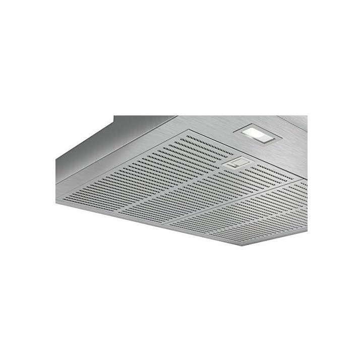 Hotte décorative murale 60 cm inox Bosch – Débit 720 m3/h – Éclairage LED