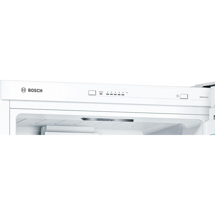 Réfrigérateur combiné Bosch Série 4 - LowFrost 308L - Blanc - H186xL60cm