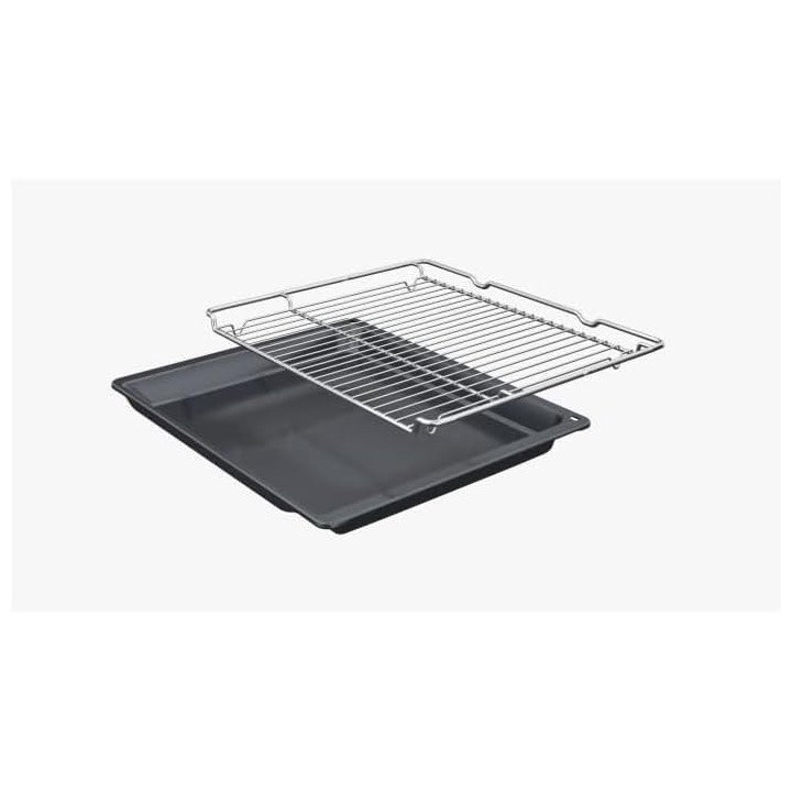 Four encastrable multifonction Bosch - Hotair 3D, EcoClean, inox 60x60 cm