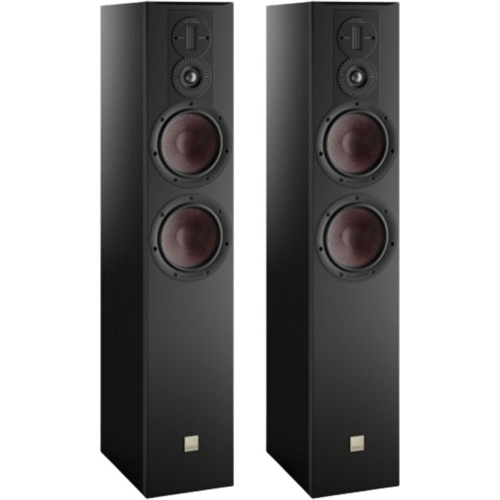 Enceintes colonne DALI Opticon 6 Mk2 - Tweeter à ruban - Noir satiné - Paire