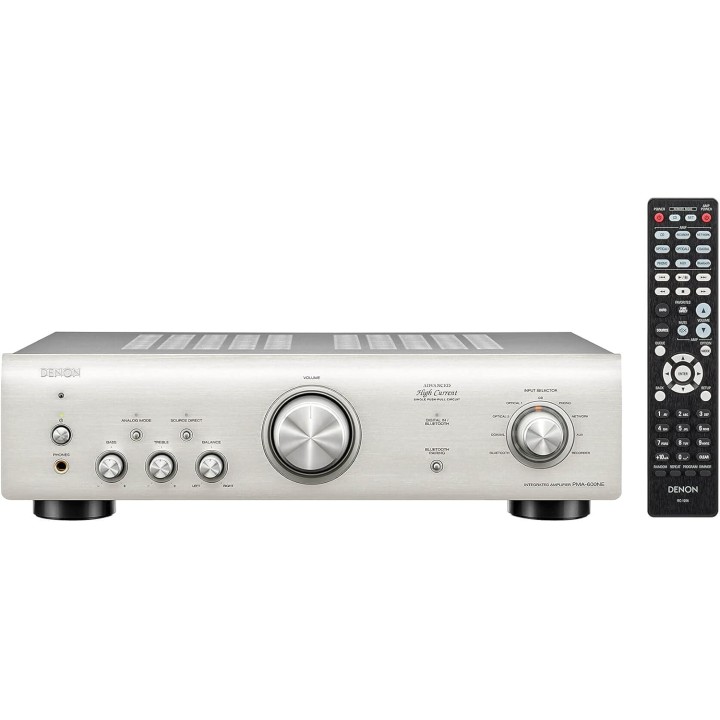 Amplificateur stéréo Hi-Fi Denon PMA-600NE - 70W Bluetooth - Argent