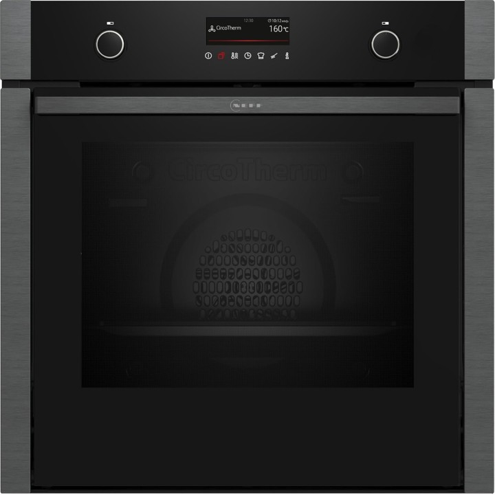Four encastrable multifonction vapeur pyrolyse NEFF Slide&Hide 60cm gris graphite