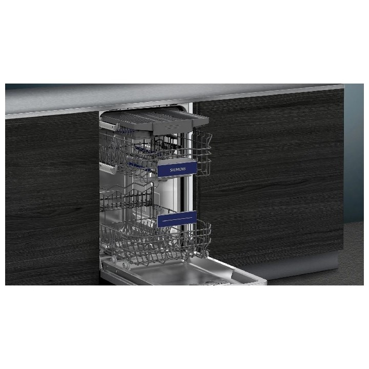 Lave-vaisselle encastrable 45 cm Siemens IQ300 VarioHinge - 10 couverts