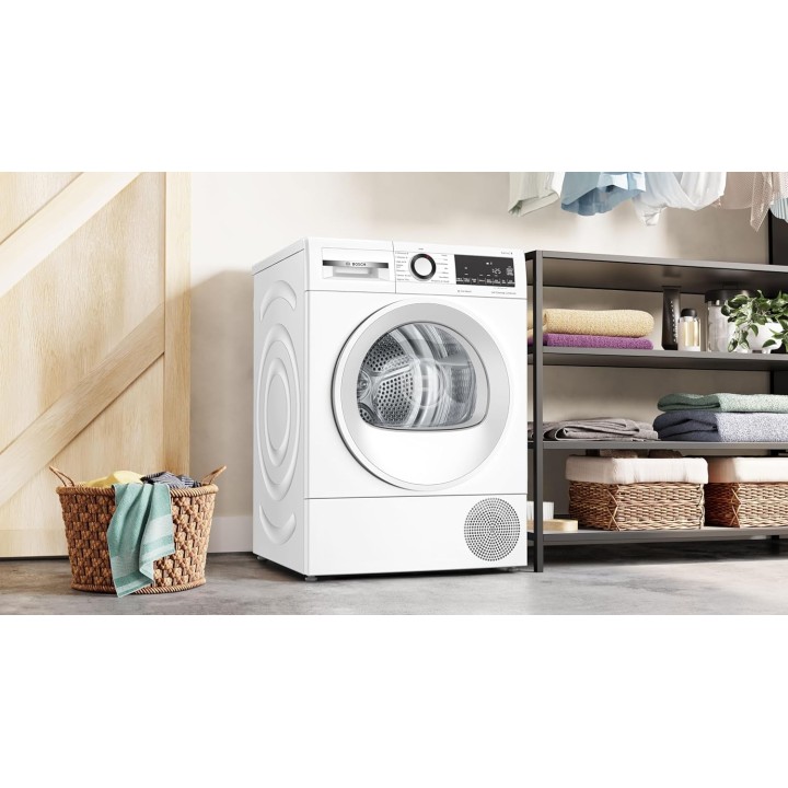 Sèche-linge pompe à chaleur Bosch Série 6 - 8 kg - AutoDry - SelfCleaning Condenser