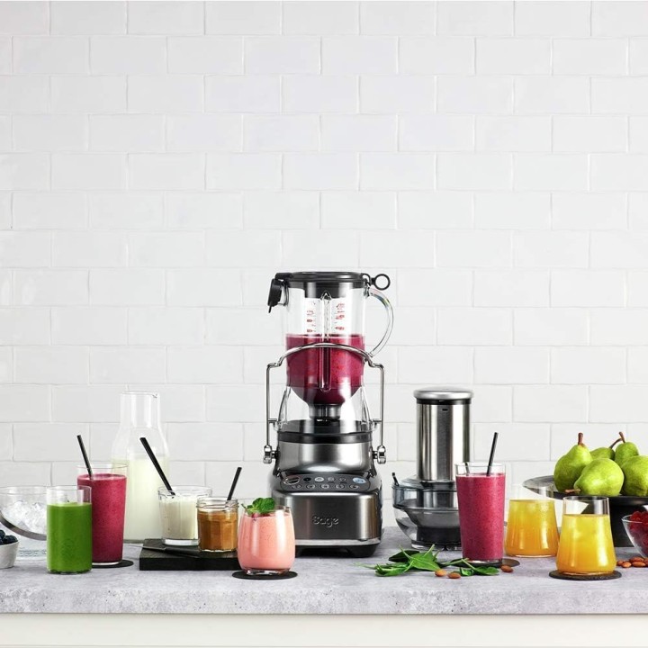 Blender extracteur de jus 2-en-1 Sage - Acier inoxydable - 5 programmes automatiques