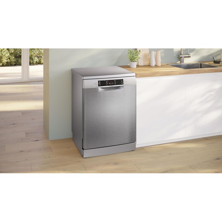 Lave-vaisselle pose libre 12 couverts inox argent Bosch Series 2 - 60 cm