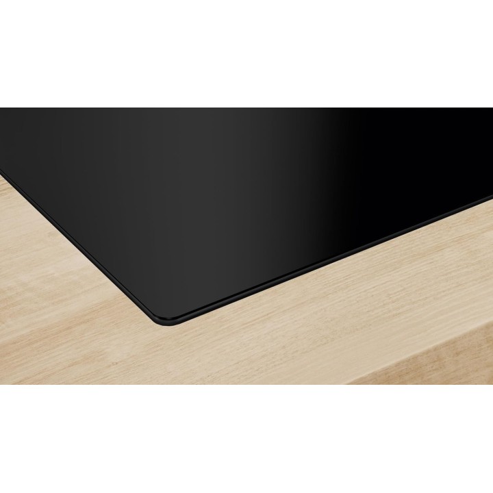 Table de cuisson à induction 4 foyers Neff - Plug & Play, PowerBoost, céramique noire