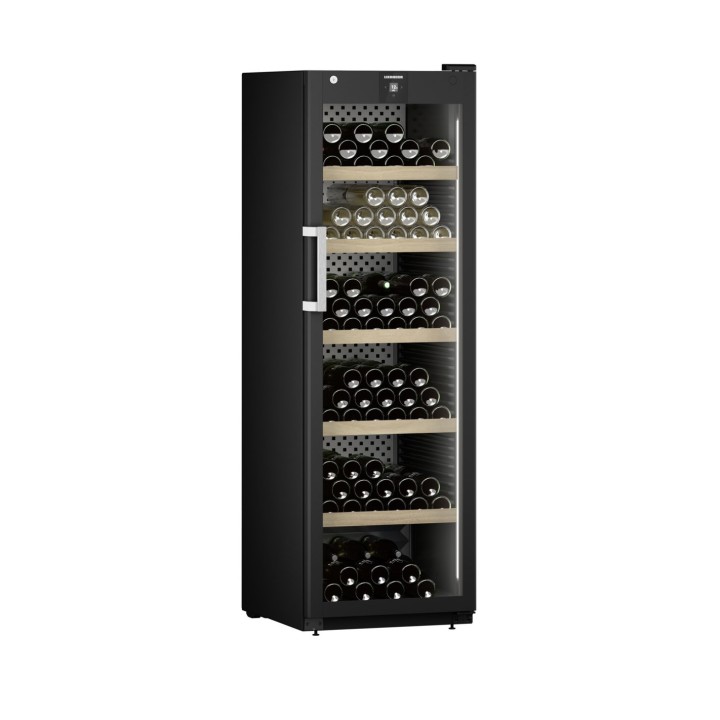Cave à vin de vieillissement 124 bouteilles porte vitrée - Liebherr WPBLI5231