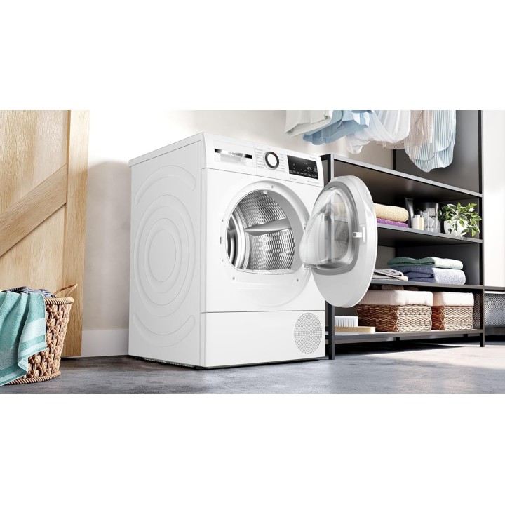 Sèche-linge pompe à chaleur Bosch Série 6 - 8 kg - AutoDry - SelfCleaning Condenser
