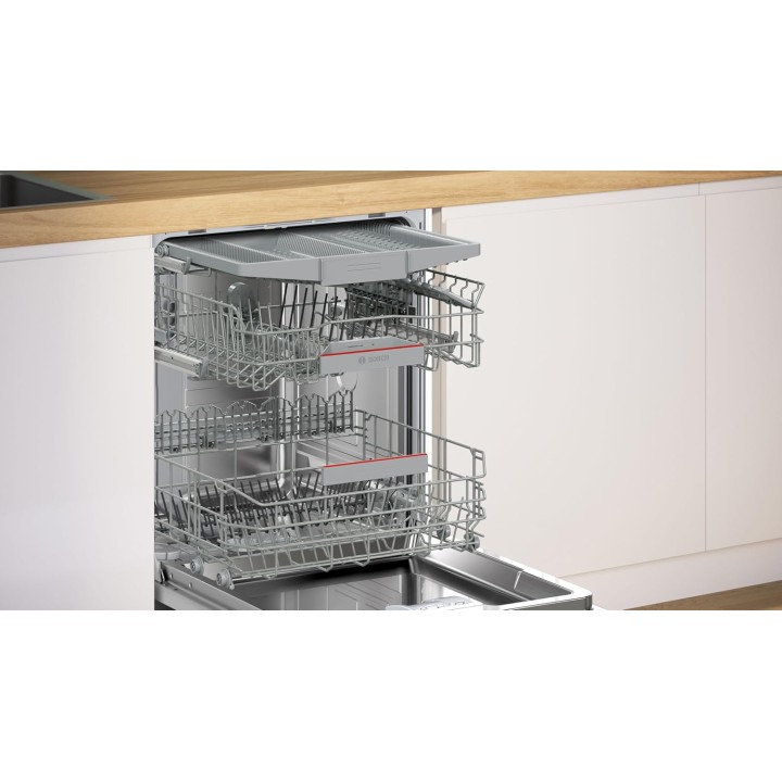 Lave-vaisselle encastrable 14 couverts Bosch Home Connect noir – 60 cm