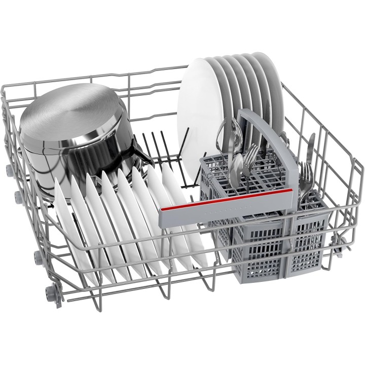 Lave-vaisselle intégrable 14 couverts Home Connect Bosch Eco Silence blanc