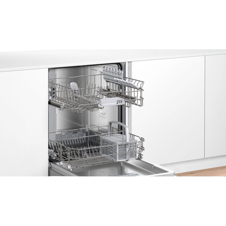 Lave-vaisselle encastrable Bosch 12 couverts - Acier inoxydable EcoSilence Drive