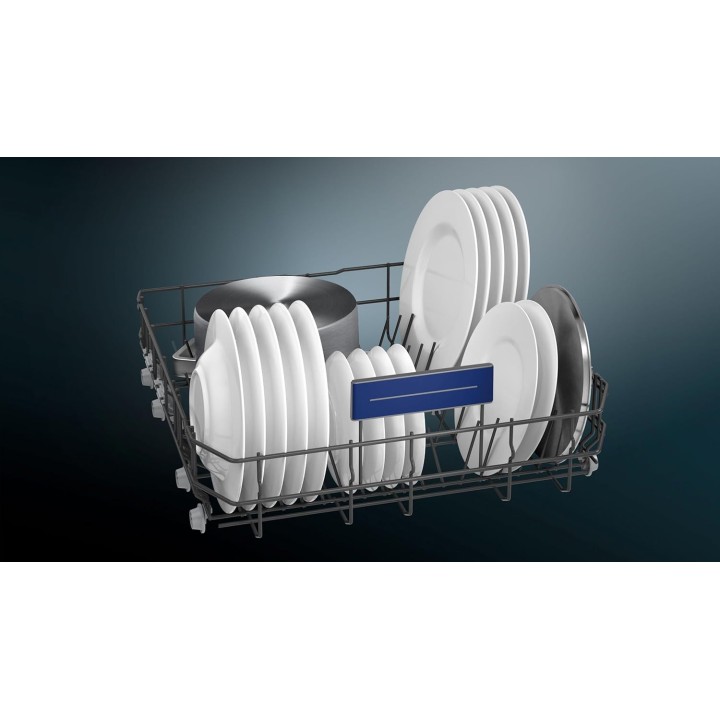 Lave-vaisselle 14 couverts varioSpeed Plus SIEMENS Black Steel intégrable silencieux