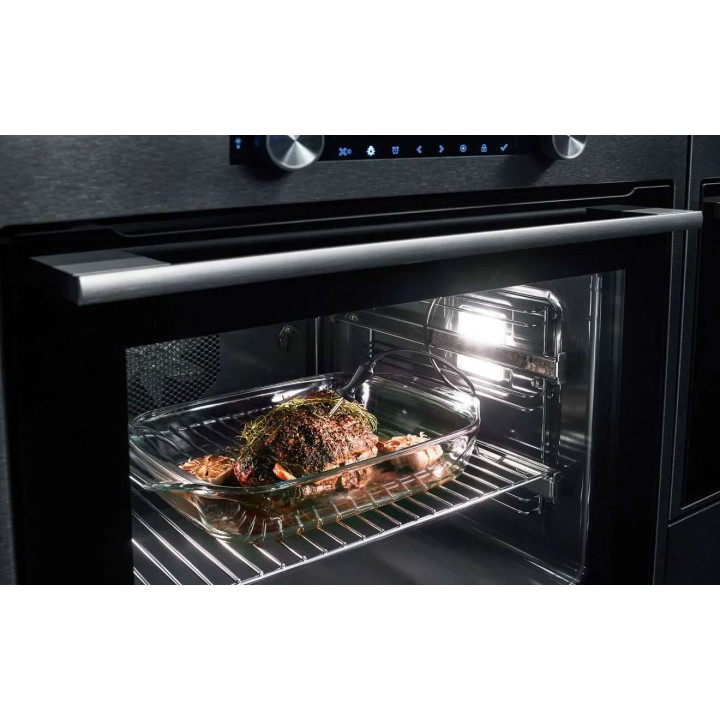 Four encastrable multifonction pyrolyse inox - fermeture douce ASKO