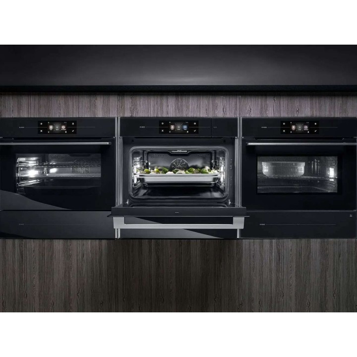 Four encastrable multifonction pyrolyse inox - fermeture douce ASKO