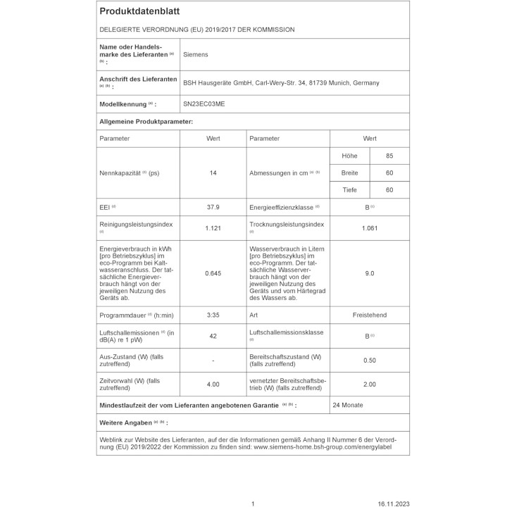 Lave-vaisselle 14 couverts varioSpeed Plus SIEMENS Black Steel intégrable silencieux