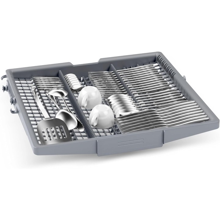 Lave-vaisselle encastrable 14 couverts Bosch Home Connect noir – 60 cm