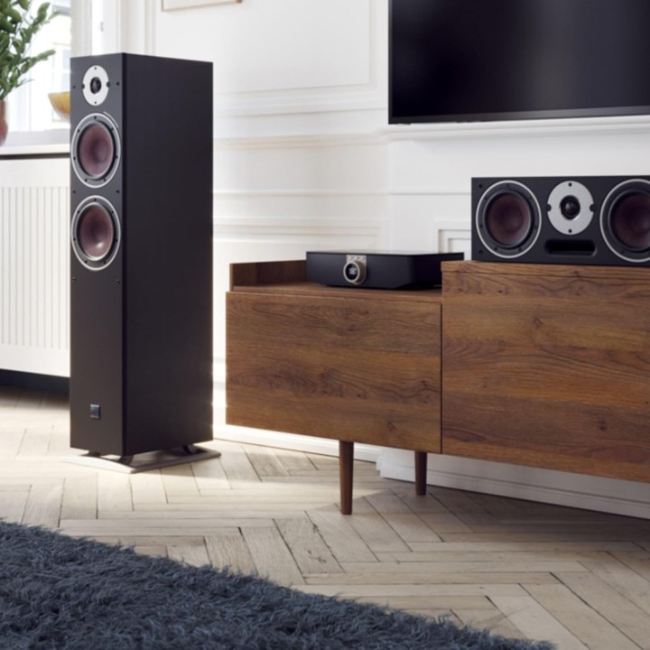 Enceinte colonne DALI Oberon 7 - Double woofer 7'' et tweeter 29mm - Noir
