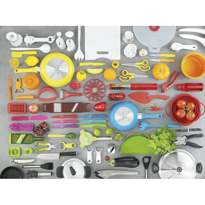 Panier vapeur inox pliable 2 niveaux - Multiusage casseroles 14-24 cm CUNCIAL