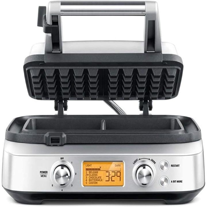 Gaufrier belge intelligent Sage SWM620 - Acier inoxydable - 2 gaufres