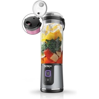 Blender portable Ninja sans fil puissant 530 ml - rechargeable USB-C - noir