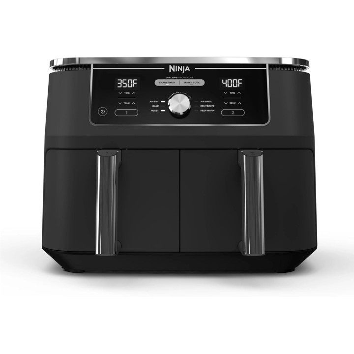 Friteuse à air Ninja DualZone XL 2 paniers indépendants - Capacité 10L - Noir