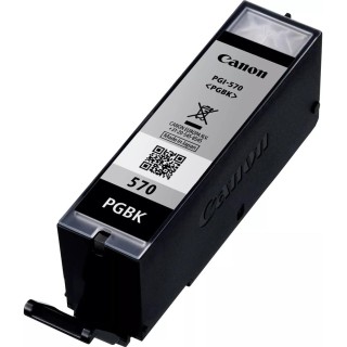 Cartouche d'encre noire pigmentée Canon PGI-570 PGBK - Format standard - Chromalife