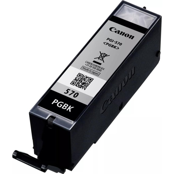 Cartouche d'encre noire pigmentée Canon PGI-570 PGBK - Format standard - Chromalife
