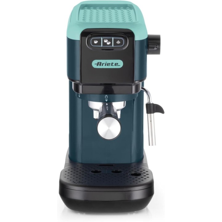 Machine à café expresso compacte Ariete 1399 - Bleu ciel - Cappuccino et dosettes ESE