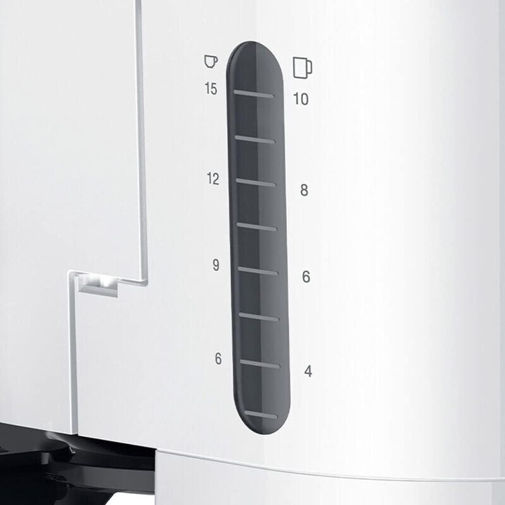 Cafetière filtre 10 tasses Braun OptiBrew - Arrêt automatique - Blanc