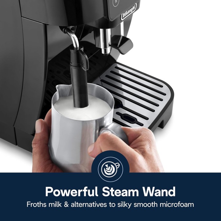 Machine à expresso automatique De'Longhi Magnifica Start - Mousseur à lait manuel noir