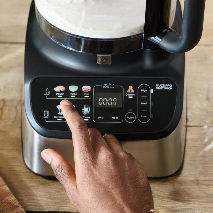 Robot multifonction Kenwood 1000W - Balance digitale - Blender - Argenté