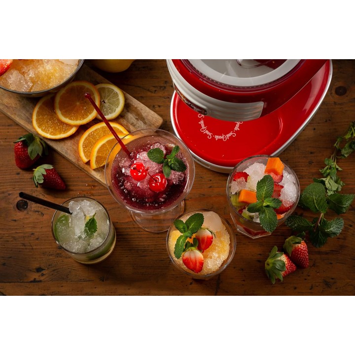 Broyeur de glace compact Ariete 30W - Lames inox pour cocktails et granités