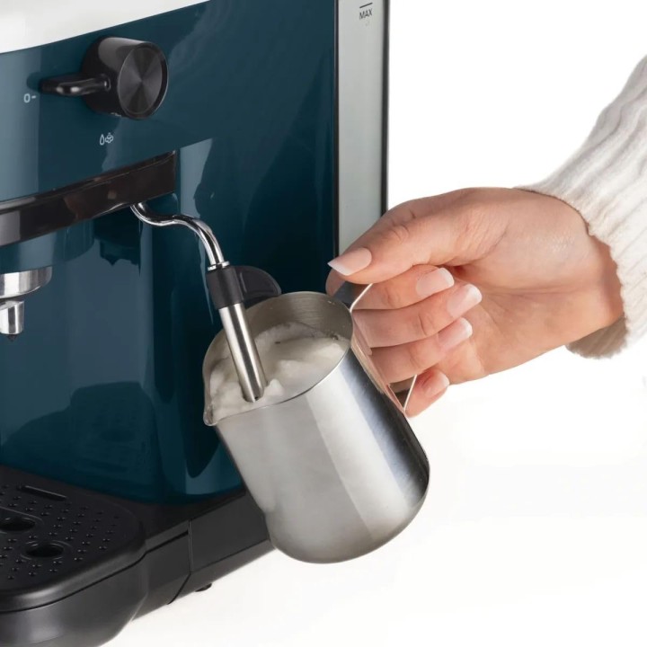 Machine à café expresso compacte Ariete 1399 - Bleu ciel - Cappuccino et dosettes ESE