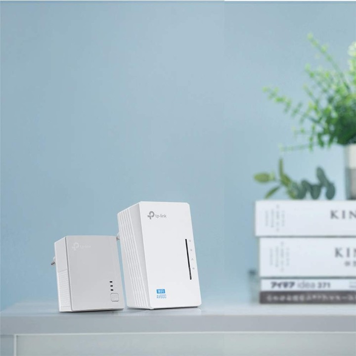 Kit CPL Wi-Fi TP-Link TL-WPA4220 AV600 - 3 ports Ethernet - Extension Wi-Fi 600 Mbps