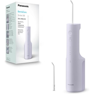 Hydropulseur dentaire ultrasonique Panasonic Série 300 - 200ml - 5 réglages - Violet