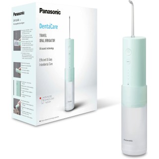 Hydropulseur de voyage Panasonic - Ultrasons, compact, rechargeable, 4 niveaux de pression