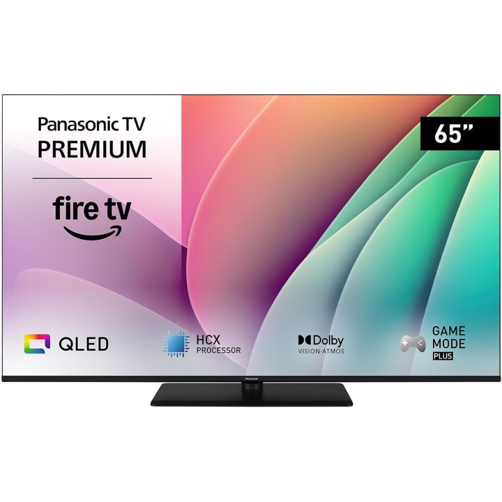 TV QLED 4K 65 pouces Panasonic - Fire TV, Dolby Vision & Atmos, Alexa, 2024