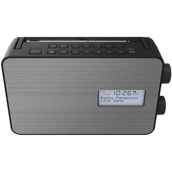 Radio portable DAB+ Bluetooth Panasonic RF-D30BTEG-K - Étanche IPX4 noir