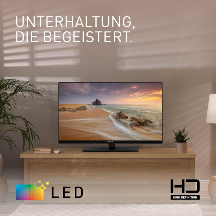 TV LED HD 24 pouces Panasonic TS-24N30AEZ - USB Media Player, Triple Tuner, montage mural