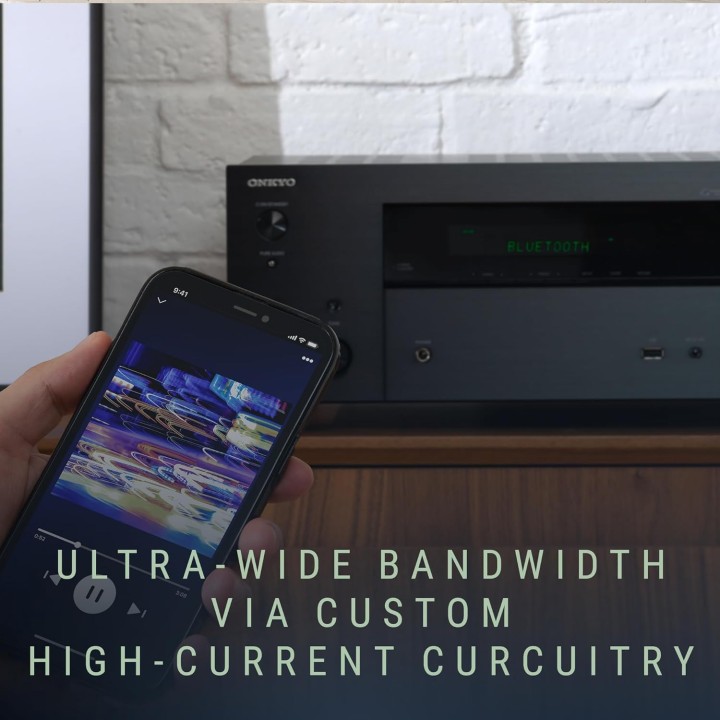 Amplificateur AV 9.2 canaux Onkyo TX-RZ30 - 100W, Dirac Live, THX, Dolby Atmos, Sonos